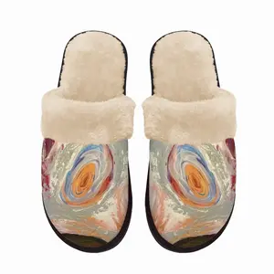 Men Inferno Fuzzy Slippers