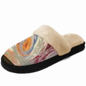 Men Inferno Fuzzy Slippers