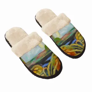 Men Autumnoctober Fuzzy Slippers