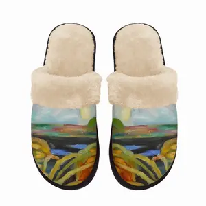 Men Autumnoctober Fuzzy Slippers