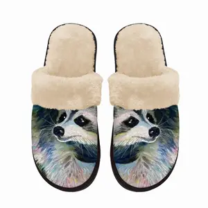 Men Unexpected Guest Fuzzy Slippers