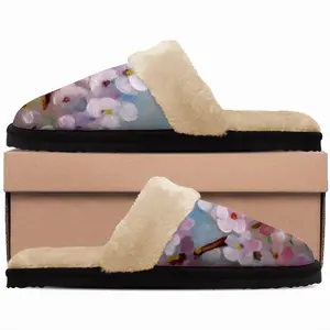 Men Sacura (Cherry Blossom) Fuzzy Slippers