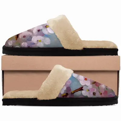 Men Sacura (Cherry Blossom) Fuzzy Slippers