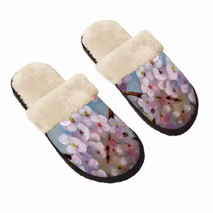 Men Sacura (Cherry Blossom) Fuzzy Slippers