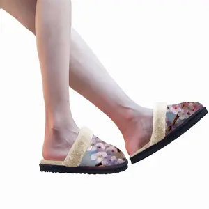 Men Sacura (Cherry Blossom) Fuzzy Slippers