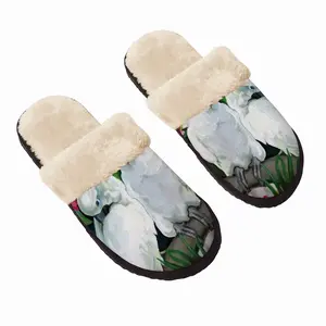 Men Romantic Date Fuzzy Slippers