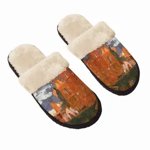 Men Autumn Evening Fuzzy Slippers