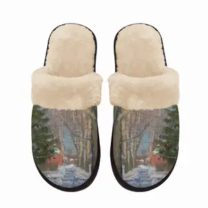 Men Abbakumtsevomarch Fuzzy Slippers