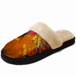 Men Deer Secret Hideaway Fuzzy Slippers