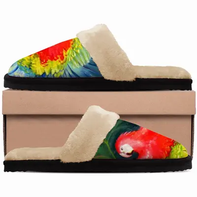 Men Return To Freedom Arabian Parrot Fuzzy Slippers