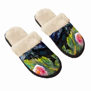 Men Mystic Raven Messenger Fuzzy Slippers