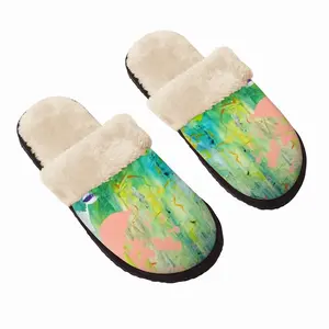 Men Inside Ocean Fuzzy Slippers