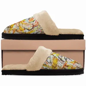 Men Confort Zone Fuzzy Slippers