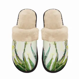 Men Aloe Fuzzy Slippers