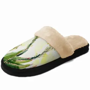 Men Aloe Fuzzy Slippers