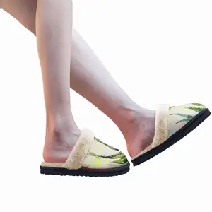 Men Aloe Fuzzy Slippers