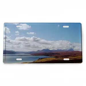 Snowy Mountains Of Tongue License Plate