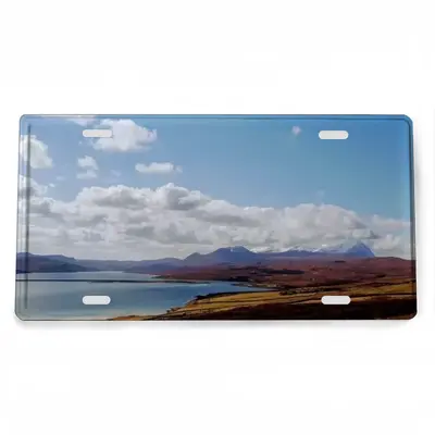 Snowy Mountains Of Tongue License Plate