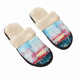 Men Inner Silence Fuzzy Slippers