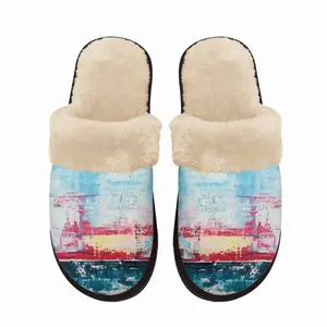 Men Inner Silence Fuzzy Slippers