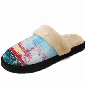 Men Inner Silence Fuzzy Slippers