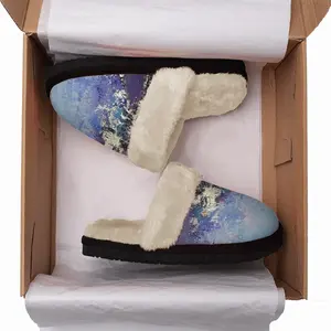 Men Winter Storm Fuzzy Slippers