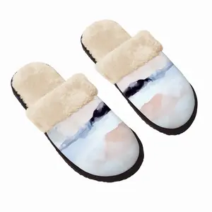 Men Shoreside Silhouette Fuzzy Slippers