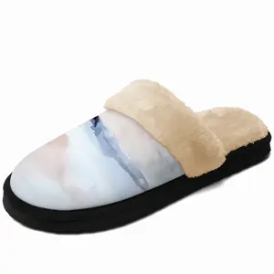 Men Shoreside Silhouette Fuzzy Slippers