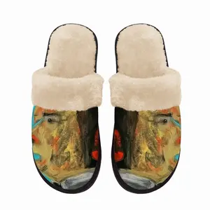 Men Lhomme Determine Fuzzy Slippers