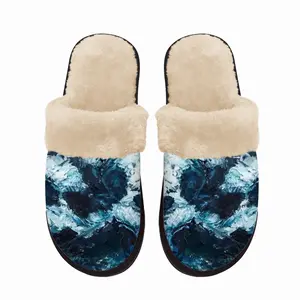 Men Sea Power Fuzzy Slippers