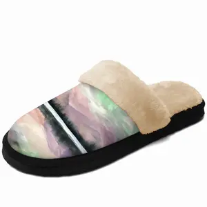 Men Aurora Borealis Fuzzy Slippers