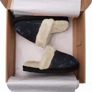 Men Midnight Canopy Fuzzy Slippers