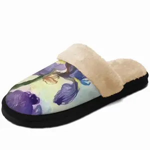 Men Iris Fuzzy Slippers