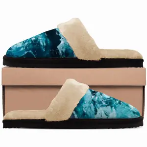 Men Sea Surf Fuzzy Slippers