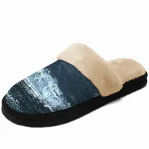 Men Ebb And Flow Fuzzy Slippers