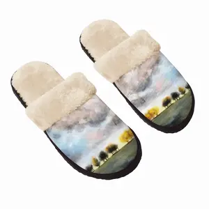 Men Waking Dreaming Fuzzy Slippers