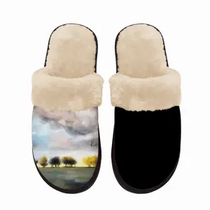 Men Waking Dreaming Fuzzy Slippers