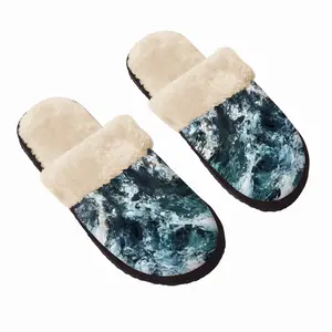 Men Ocean Dance Fuzzy Slippers