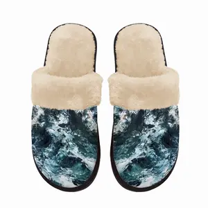 Men Ocean Dance Fuzzy Slippers