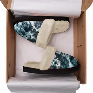 Men Ocean Dance Fuzzy Slippers