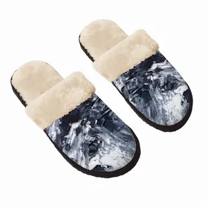 Men Rolling Breaker Fuzzy Slippers