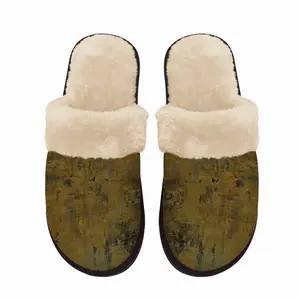 Men Hidden Treasures Fuzzy Slippers