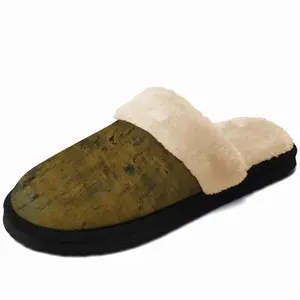 Men Hidden Treasures Fuzzy Slippers