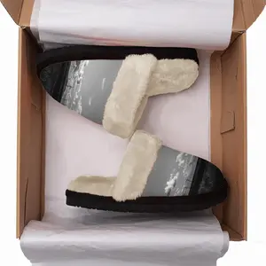 Men Far North Wind Turbine Fuzzy Slippers