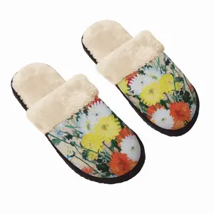 Men Autumn Mood Fuzzy Slippers