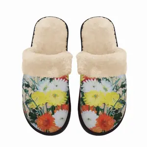 Men Autumn Mood Fuzzy Slippers