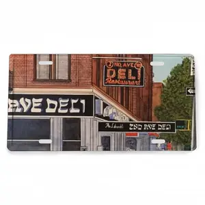 #2Nd Ave Deli New York City License Plate