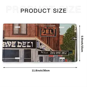 #2Nd Ave Deli New York City License Plate