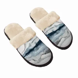 Men Clarity Fuzzy Slippers