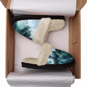 Men Jade Breaker Fuzzy Slippers